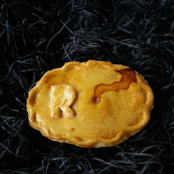 Individual Rabbit with Leek & Cider Pie