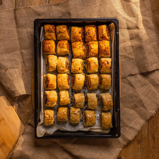 Trio of Cocktail Sausage Rolls