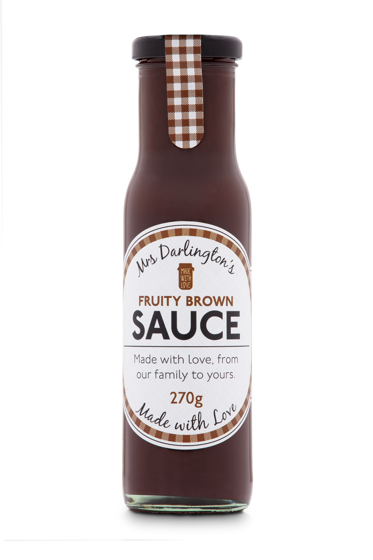 Mrs Darlington's Fruity Brown Sauce (270g)